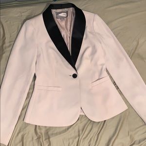 Women’s Blush & Black Blazer